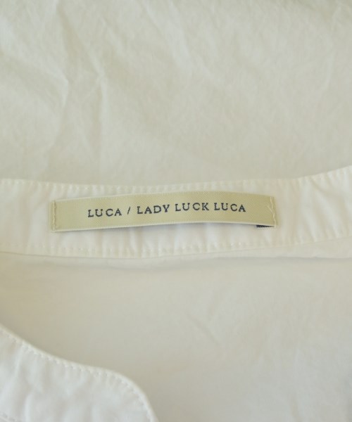 LUCA / LADY LUCK LUCA（ルカレディラックルカ）カジュアルシャツ 白 サイズ:F レディース/2200652464030