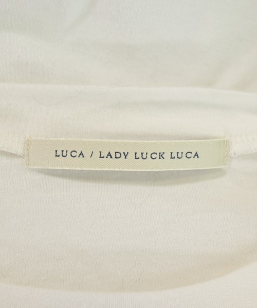 LUCA / LADY LUCK LUCA（ルカレディラックルカ）Tシャツ・カットソー 白 サイズ:-(M位) レディース/2200719038136