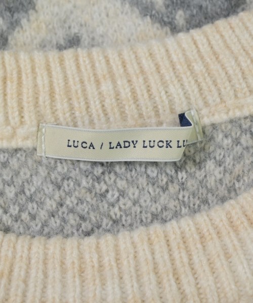 LUCA / LADY LUCK LUCA（ルカレディラックルカ）ニット・セーター 白 サイズ:F レディース/2200685320136