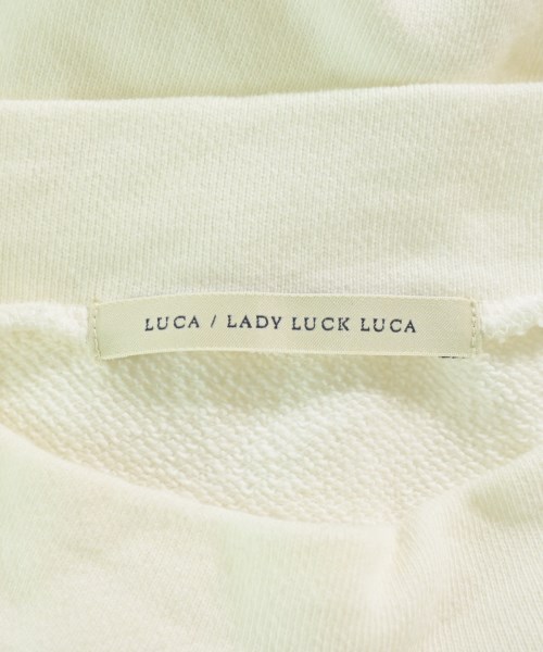 LUCA / LADY LUCK LUCA（ルカレディラックルカ）スウェット 白 サイズ:F レディース/2200686671046