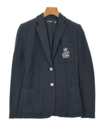 Polo Ralph Lauren ネイビー テーラードジャケット サイズ0 POLO RALPH LAUREN ポロ・ラルフローレン 紺 ブレザー ウール シングル