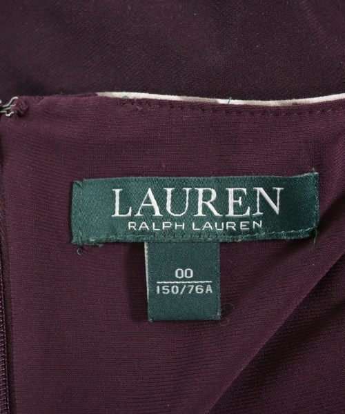 LAUREN Ralph Lauren（ローレンラルフローレン）ワンピース 紫 サイズ:00(XS位) レディース/2200632320684