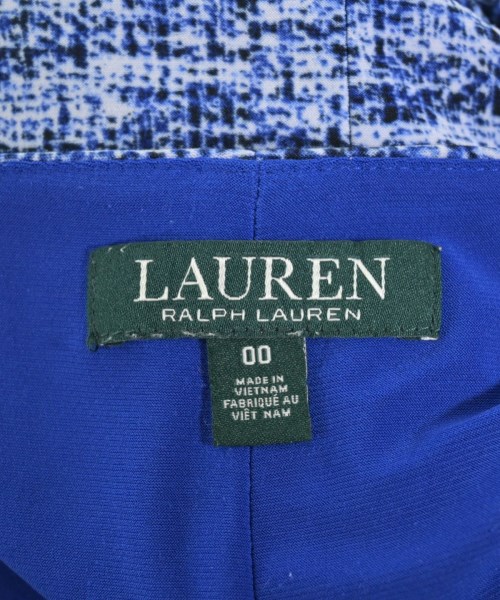 LAUREN Ralph Lauren（ローレンラルフローレン）ワンピース 青 サイズ:00(XS位) レディース/2200632320707