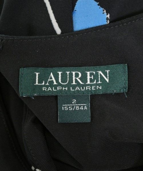 LAUREN Ralph Lauren（ローレンラルフローレン）ワンピース 黒 サイズ:2(M位) レディース/2200632320783