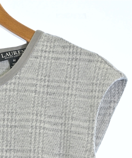 LAUREN Ralph Lauren（ローレンラルフローレン）ワンピース グレー サイズ:M レディース/2200636180031
