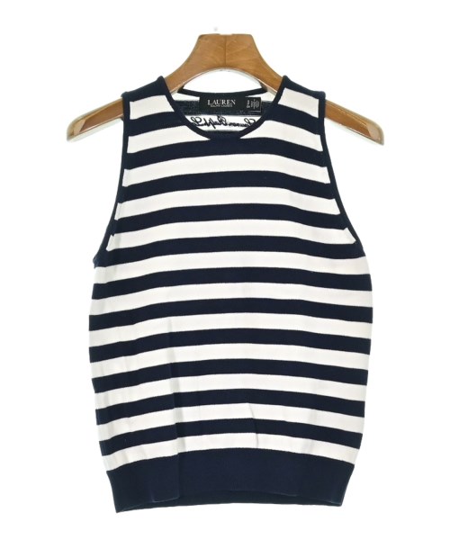 LAUREN Ralph Lauren(ローレンラルフローレン)ベスト/ノースリーブ 紺 サイズ:S/2200635401076