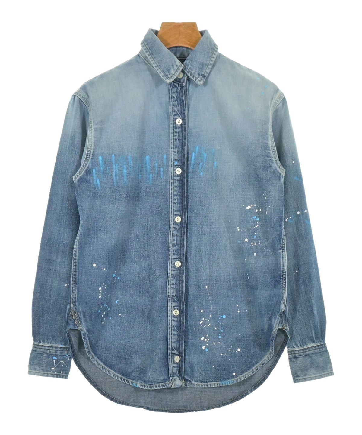 【売り切りセール】 GREG LAUREN デニムカラーネルシャツ 売り切りセール】 GREG LAUREN デニムカラーネルシャツ 売り切り