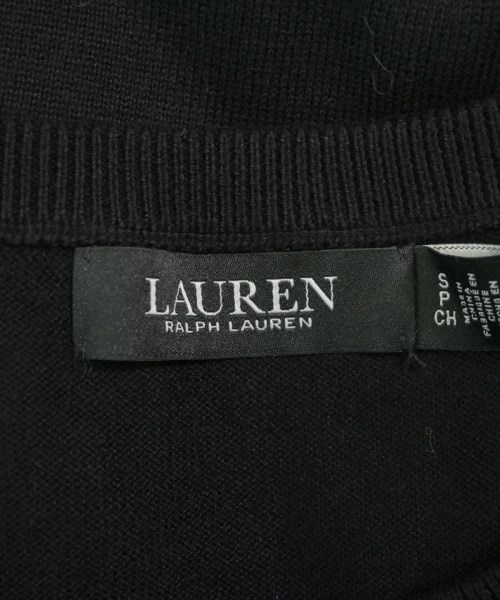 LAUREN Ralph Lauren（ローレンラルフローレン）ベスト 黒 サイズ:S レディース/2200620336093