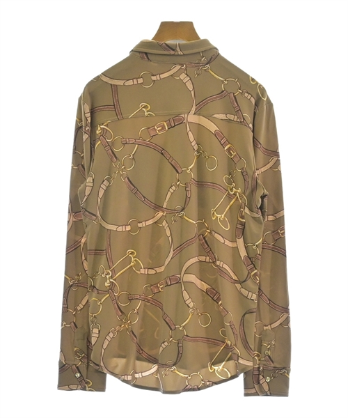 LAUREN Ralph Lauren（ローレンラルフローレン）カジュアルシャツ 茶 サイズ:M レディース/2200625345038
