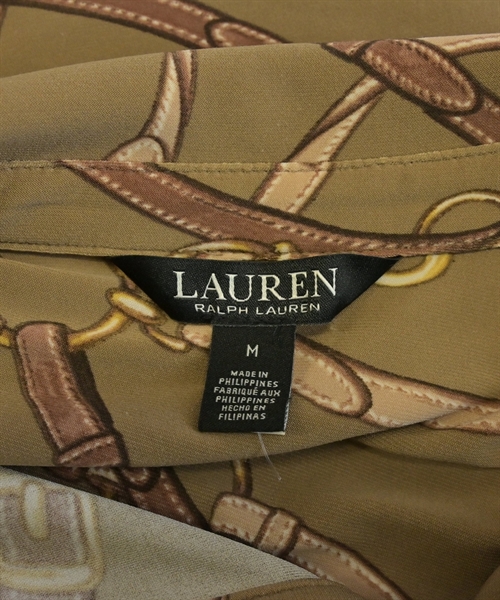 LAUREN Ralph Lauren（ローレンラルフローレン）カジュアルシャツ 茶 サイズ:M レディース/2200625345038