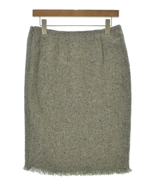 LAUREN Ralph Lauren（ローレンラルフローレン）ひざ丈スカート グレー サイズ:4(XL位) レディース/2200633395025