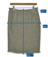 LAUREN Ralph Lauren（ローレンラルフローレン）ひざ丈スカート グレー サイズ:4(XL位) レディース/2200633395025