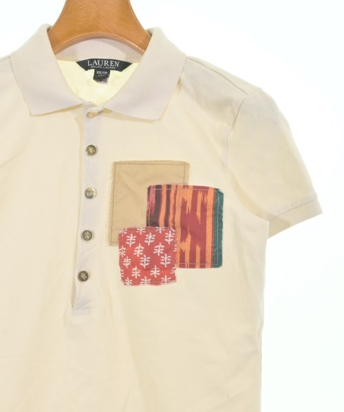 LAUREN Ralph Lauren（ローレンラルフローレン）ポロシャツ ベージュ サイズ:XS レディース/2200607395013