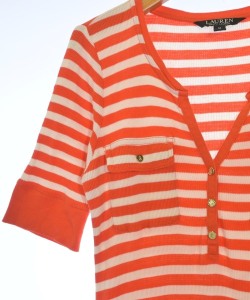 LAUREN Ralph Lauren（ローレンラルフローレン）ワンピース オレンジ サイズ:M レディース/2200612050211