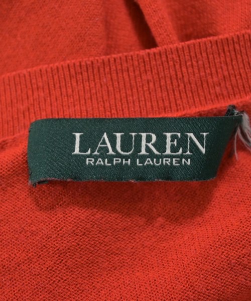 LAUREN Ralph Lauren（ローレンラルフローレン）ニット・セーター 赤 サイズ:-(M位) レディース/2200610412059