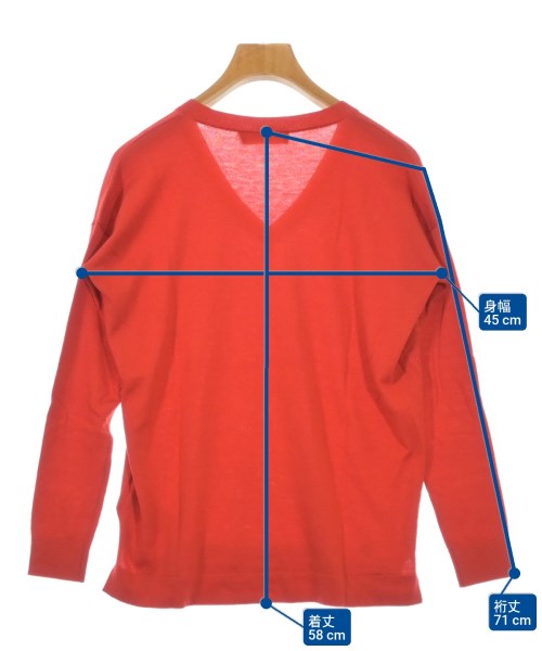 LAUREN Ralph Lauren（ローレンラルフローレン）ニット・セーター 赤 サイズ:-(M位) レディース/2200610412059