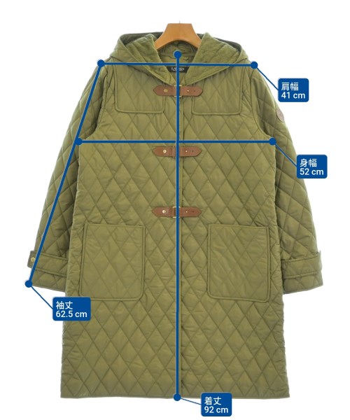 LAUREN Ralph Lauren（ローレンラルフローレン）コート カーキ サイズ:L レディース/2200617124078