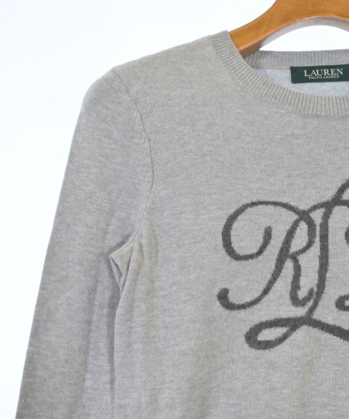 LAUREN Ralph Lauren（ローレンラルフローレン）ニット・セーター グレー サイズ:S レディース/2200603646010