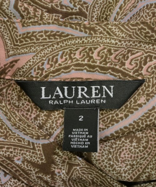 LAUREN Ralph Lauren（ローレンラルフローレン）ワンピース 茶 サイズ:2(M位) レディース/2200605149014