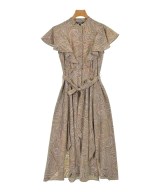 LAUREN Ralph Lauren（ローレンラルフローレン）ワンピース 茶 サイズ:2(M位) レディース/2200605149014