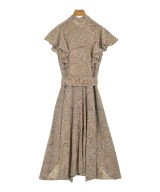 LAUREN Ralph Lauren（ローレンラルフローレン）ワンピース 茶 サイズ:2(M位) レディース/2200605149014
