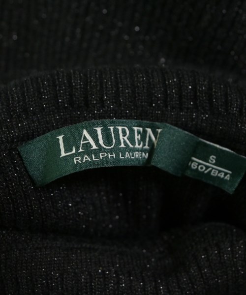 LAUREN Ralph Lauren（ローレンラルフローレン）ニット・セーター 黒 サイズ:S レディース/2200607182019