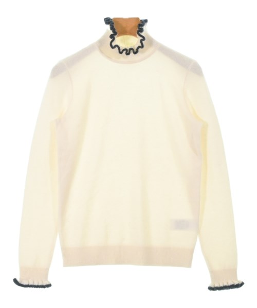 LAUREN Ralph Lauren(ローレンラルフローレン)ニット・セーター 白 サイズ:XS/2200669958317