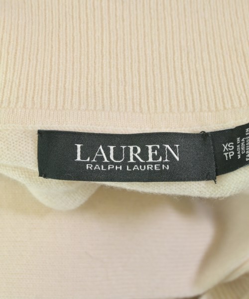 LAUREN Ralph Lauren（ローレンラルフローレン）ニット・セーター 白 サイズ:XS レディース/2200669958317