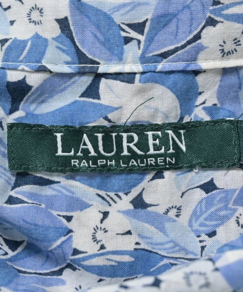 LAUREN Ralph Lauren（ローレンラルフローレン）ブラウス 青 サイズ:XS レディース/2200670641048