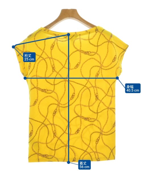 LAUREN Ralph Lauren（ローレンラルフローレン）Tシャツ・カットソー 黄 サイズ:XS レディース/2200675428316