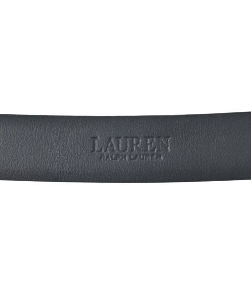 LAUREN Ralph Lauren（ローレンラルフローレン）ベルト 黒 サイズ:M レディース/2200679270102