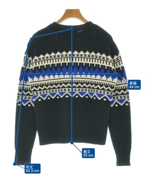 LAUREN Ralph Lauren（ローレンラルフローレン）ニット・セーター 黒 サイズ:XS レディース/2200693616054