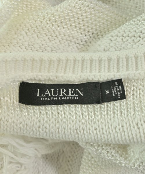 LAUREN Ralph Lauren（ローレンラルフローレン）ベスト 白 サイズ:M レディース/2200689227035
