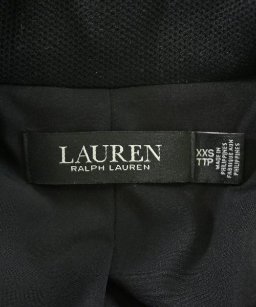 LAUREN Ralph Lauren（ローレンラルフローレン）ジャケット 黒 サイズ:XXS レディース/2200698232037