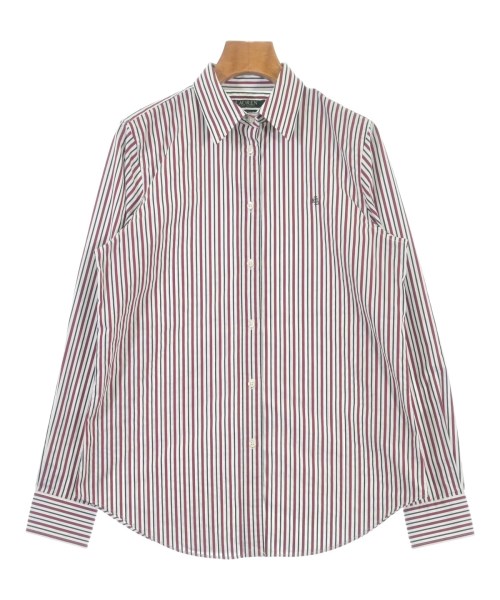 LAUREN Ralph Lauren(ローレンラルフローレン)カジュアルシャツ 赤 サイズ:M/2200692371060