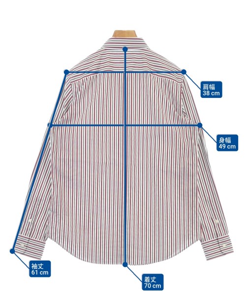 LAUREN Ralph Lauren（ローレンラルフローレン）カジュアルシャツ 赤 サイズ:M レディース/2200692371060