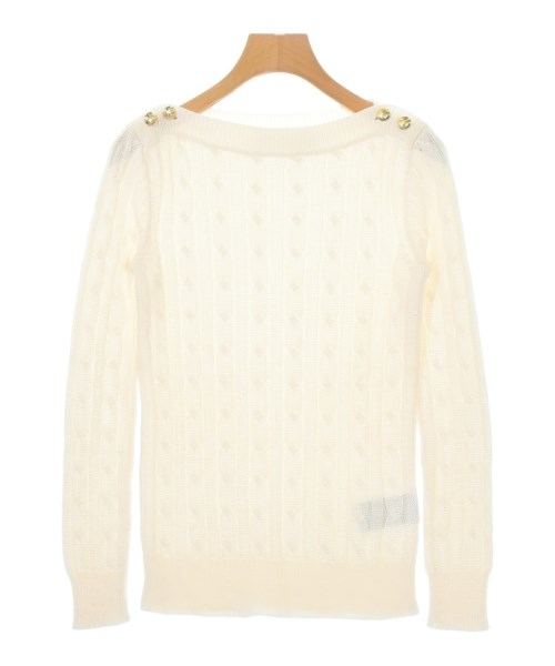 LAUREN Ralph Lauren(ローレンラルフローレン)ニット・セーター 白 サイズ:XXS/2200687745029