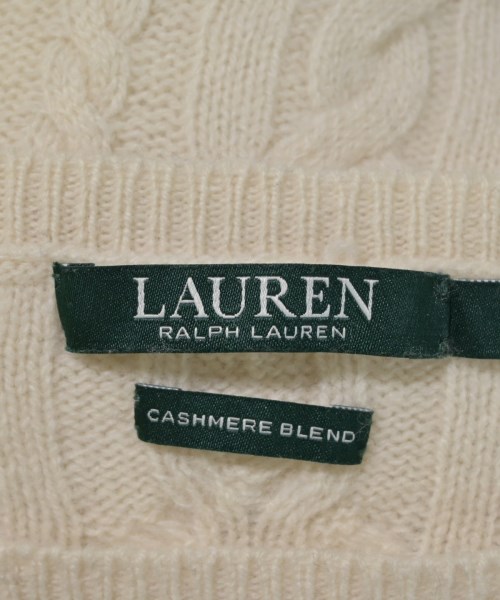 LAUREN Ralph Lauren（ローレンラルフローレン）ニット・セーター ベージュ サイズ:S レディース/2200696815034