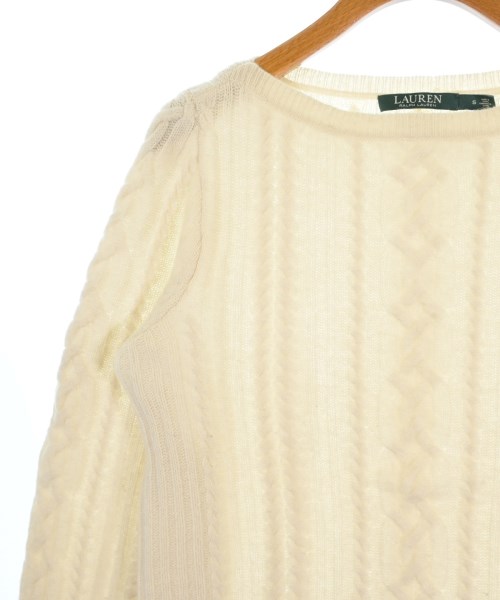 LAUREN Ralph Lauren（ローレンラルフローレン）ニット・セーター ベージュ サイズ:S レディース/2200696815034