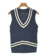 LAUREN Ralph Lauren（ローレンラルフローレン）ベスト 紺 サイズ:XS レディース/2200655658016