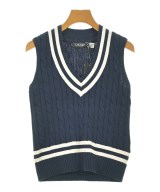 LAUREN Ralph Lauren（ローレンラルフローレン）ベスト 紺 サイズ:XS レディース/2200655922094
