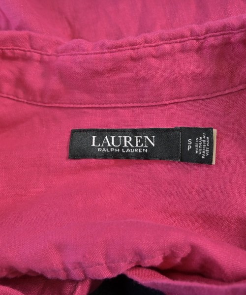 LAUREN Ralph Lauren（ローレンラルフローレン）ブラウス ピンク サイズ:S レディース/2200704521261