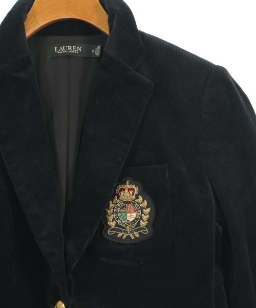 LAUREN Ralph Lauren（ローレンラルフローレン）テーラードジャケット 黒 サイズ:2(M位) レディース/2200704888098