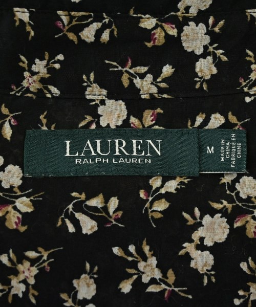 LAUREN Ralph Lauren（ローレンラルフローレン）カジュアルシャツ 黒 サイズ:M レディース/2200716109013