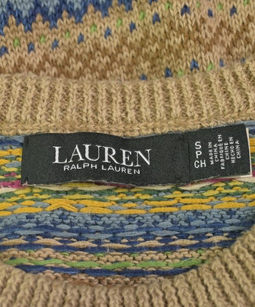 LAUREN Ralph Lauren（ローレンラルフローレン）ニット・セーター ベージュ サイズ:S レディース/2200716695042