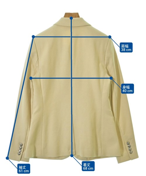 LAUREN Ralph Lauren（ローレンラルフローレン）カジュアルジャケット 黄 サイズ:S レディース/2200712947107