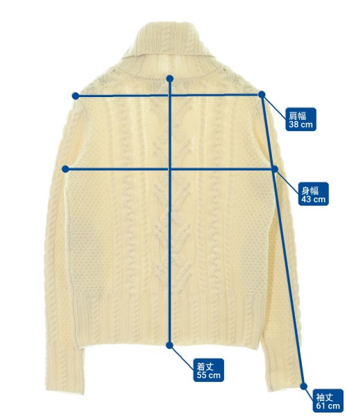 LAUREN Ralph Lauren（ローレンラルフローレン）ニット・セーター 白 サイズ:S レディース/2200714225098