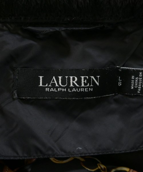 LAUREN Ralph Lauren（ローレンラルフローレン）ダウンコート 黒 サイズ:L レディース/2200645699012