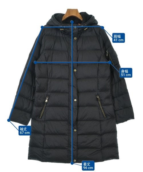 LAUREN Ralph Lauren（ローレンラルフローレン）ダウンコート 黒 サイズ:L レディース/2200645699012