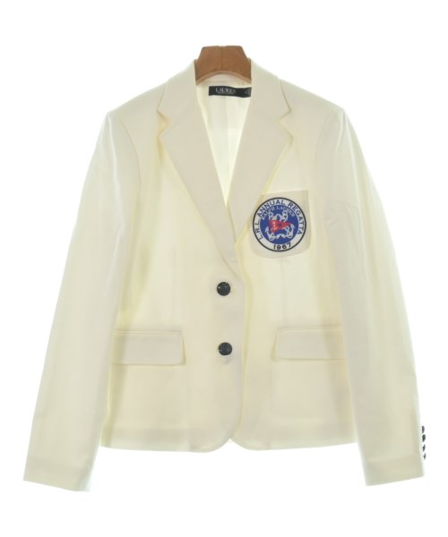 LAUREN Ralph Lauren(ローレンラルフローレン)ジャケット 白 サイズ:6(M位)/2200643117013